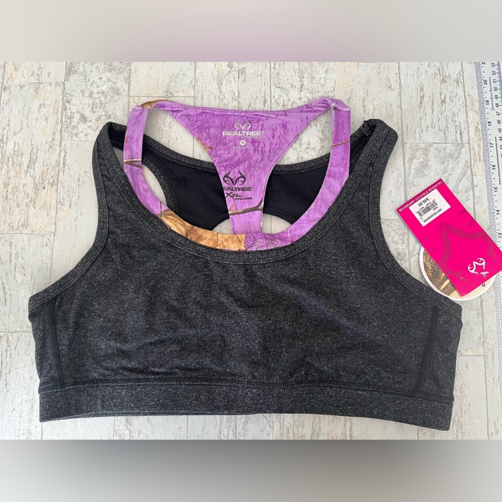 Real tree sports bra xl